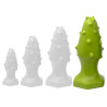 ToppedMonster Plug silicone Monster Spike XL 16 x 6.5cm Vert